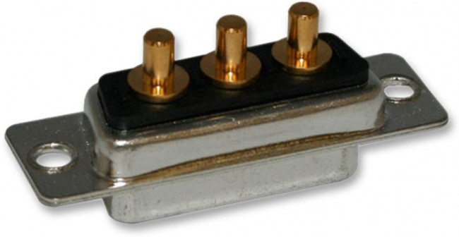 681M7W2103L001, 7 Way Through Hole D-sub Connector Plug, 2.77mm Pitch