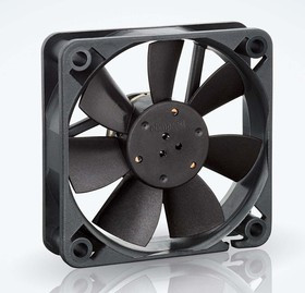 612F/2L-640, Axial Fan DC 60x60x15mm 12V 15m³/h IP20