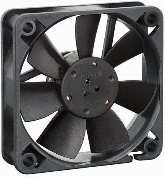 612F/2L-640, Axial Fan DC 60x60x15mm 12V 15m³/h IP20