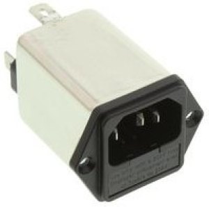 6609116-3, Filtered IEC Power Entry Module, IEC C14, Medical, 6 А, 250 В AC 6609116-3, Filtered IEC Power Entry Module, IEC C14, Medical, 6 А, 250 В AC