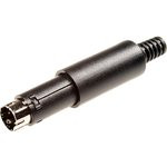 MDN-4M, разъем MiniDIN вилка на кабель (аналог AF-2030)