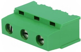 282844-3, Fixed Terminal Blocks TERMI-BLOK PCB MOUNT 90 3P.