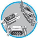 L717DB25PAM4B, Conn D-Sub M 25 POS 1.38mm Solder RA Thru-Hole 25 Terminal 1 Port Medical Tray