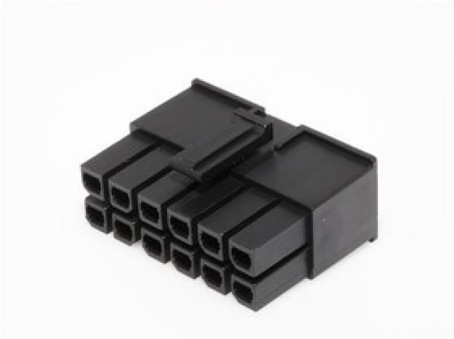 171692-0112, Headers &amp; Wire Housings Mega-Fit Recept Hsg 12 ckt V-0