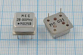 Кварцевый генератор 28000, HALF, 3,3В, MO-25B, T/CM