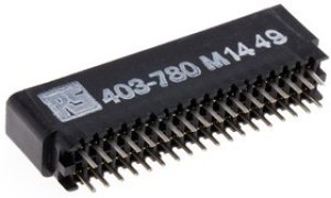 50-36SNL-XTF, Edge Connector, PCB Mount, 18-Contacts, 2.54mm Pitch, 2-Row, Solder Termination 50-36SNL-XTF, Edge Connector, PCB Mount, 18-Contacts, 2.54mm Pitch, 2-Row, Solder Termination