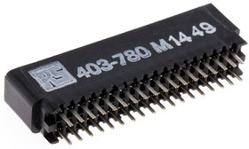 50-36SNL-XTF, Edge Connector, PCB Mount, 18-Contacts, 2.54mm Pitch, 2-Row, Solder Termination 50-36SNL-XTF, Edge Connector, PCB Mount, 18-Contacts, 2.54mm Pitch, 2-Row, Solder Termination