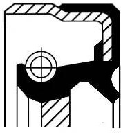 19036804B, Сальник КПП AUDI: A3 2.0 FSI 03-12, A3 Sportback 2.0 FSI 04-13, TT 1.8 T 98-06 \ SEAT: ALTEA 1.6/2.0