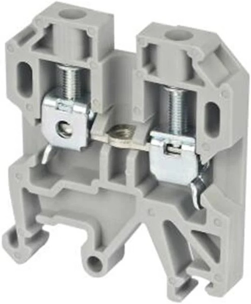 081-23-24, Зажим наборный JXB-6мм² (JXB50А) серый HLT