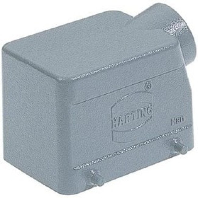 09200321520, Heavy Duty Power Connectors METAL HOOD HAN 32A 2 LVR LCKING