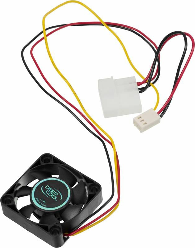 Вентилятор Deepcool XFAN 40 40x40x10mm 3-pin 4-pin (Molex)24dB Ret