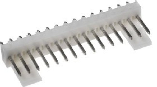 22-27-2151, KK 254 Series Straight Through Hole Pin Header, 15 Contact(s), 2.54mm Pitch, 1 Row(s), Unshrouded 22-27-2151, KK 254 Series Straight Through Hole Pin Header, 15 Contact(s), 2.54mm Pitch, 1 Row(s), Unshrouded
