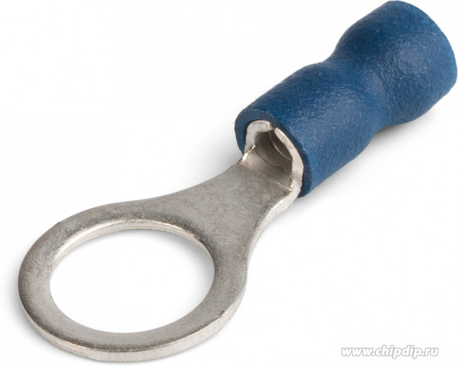 49612, Наконечник кабельный кольцевой изолированный НКИ 2.5-8 серия ПРОФИ (КВТ) 49612, Наконечник кабельный кольцевой изолированный НКИ 2.5-8 серия ПРОФИ (КВТ)
