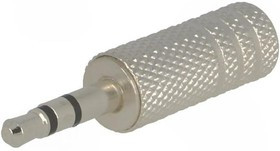 JC-009, Вилка; Jack 3,5мм; "папа"; stereo; прямой; на провод; пайка