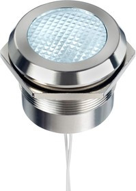 Q30Y5SXXW1AE, LED PANEL INDICATOR, 30MM, WHT, 24V