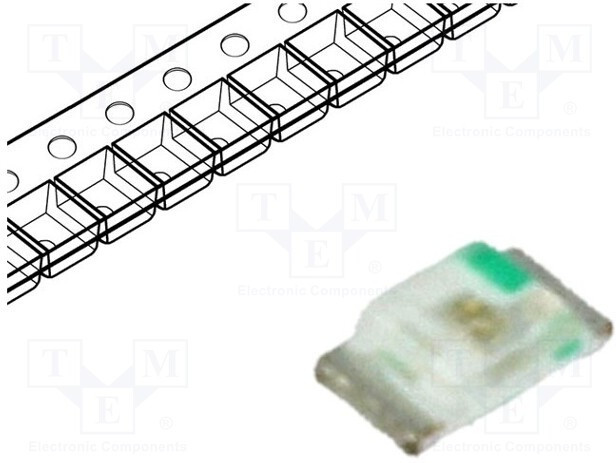 LL-S194PPGC-G5-1B, LED; SMD; 0603; green; 100?200mcd; 1.6x0.8x0.4mm; 130°; 2.8?3.8V LL-S194PPGC-G5-1B, LED; SMD; 0603; green; 100?200mcd; 1.6x0.8x0.4mm; 130°; 2.8?3.8V