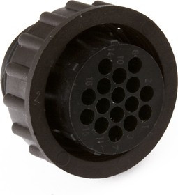 182642-1, Круглый разъем, Серия CPC 1, Штекер на Кабель, 16 контакт(-ов)