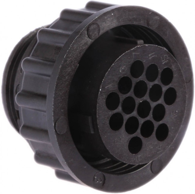 182642-1, Круглый разъем, Серия CPC 1, Штекер на Кабель, 16 контакт(-ов)