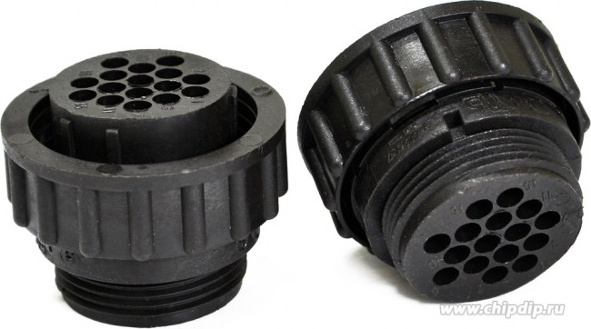 182642-1, Круглый разъем, Серия CPC 1, Штекер на Кабель, 16 контакт(-ов)