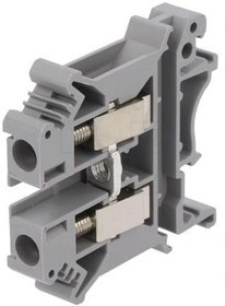 PC6-01P-11-00A(H), клеммник 2-проводный, шаг 8.2мм, 0.2~6 мм², цвет серый / PC6-01P-11-00A(H)