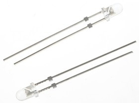 151033BS03000, Standard LEDs - Through Hole WL-TMRW THT Mono Waterclr Rnd 3mmBlue