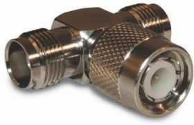 122356, RF Adapters - Tee TNC JACK PLUG JACK TEE ADAPTER 50 OHM