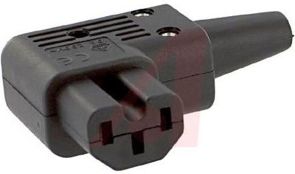 4784.0100, IEC Connector, Outlet, C15, 10A, ø10mm
