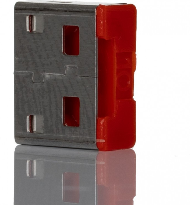 Straight, Plug-In Mount, Plug Type A USB Port Blockers Straight, Plug-In Mount, Plug Type A USB Port Blockers