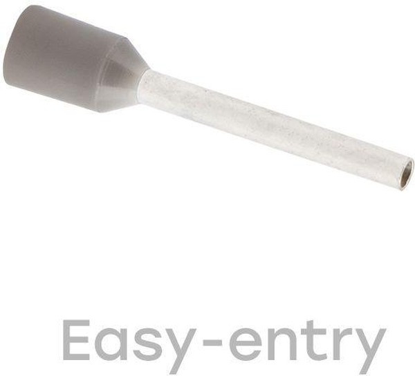 Наконечник штыревой втулочный НШвИ 0.75-12 (уп.50шт) EKF nhvi-0.75-12