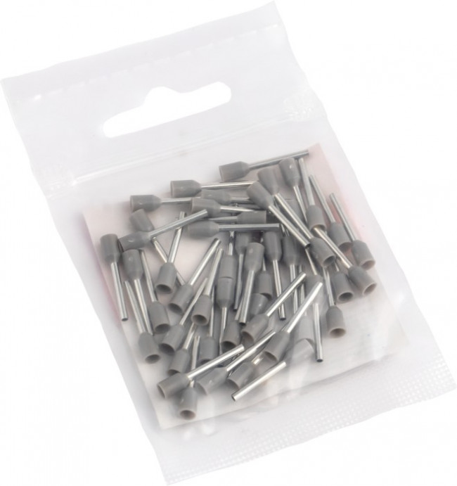 Наконечник штыревой втулочный НШвИ 0.75-12 (уп.50шт) EKF nhvi-0.75-12