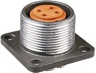 2РМДТ18Б4Г5В1В, Розетка на блок без патрубка 2РМДТ18Б4Г5В1В, Розетка на блок без патрубка