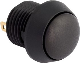 FL12NN, Push Button Switch, Momentary, Panel Mount, 12mm Cutout, SPST, 5V, IP67