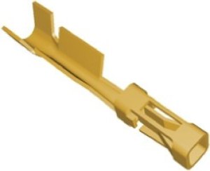 2-167301-4, AMPMODU MOD IV Series Female Crimp Terminal, 24AWG Min, 20AWG Max