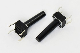 Тактовая кнопка, 6.0x 6.0x17, алгоритм работы NO, контакты 4PF