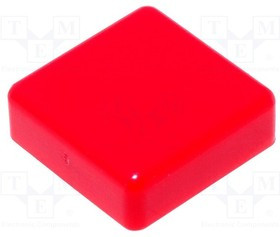 TACT-2BSRD, Клавиша, квадратная, красный, 12x12мм, TACTS-24N-F, TACTS-24R