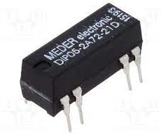 DIP05-2A72-21D, Реле герконовое DPST-N