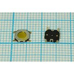 Переключатель тактовый 5,2x 5,2x 0,8, h-0,1, SMD, SKQGAEE010