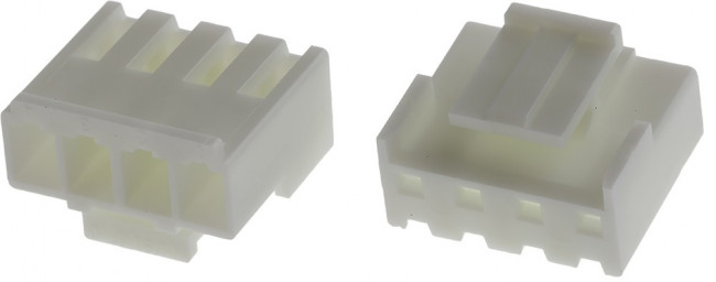 VHR-4N (PHU2-04), Корпус на кабель розетка на кабель с защелкой 3.96мм 4pin