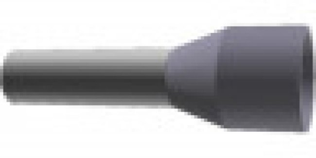 2-966067-0, Наконечник на провод, Один Провод, 11 AWG, 4 мм², 12 мм, Серый