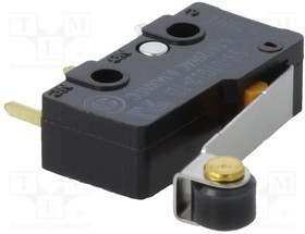 SS-01GL2-FD, Микропереключатель SNAP ACTION, с рычагом (с роликом), SPDT