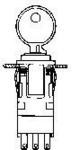 AML27ABK2AA21BA, Keylock Switches SPDT Key Entry Unlighted