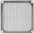 06362-M, Fan Filter Assembly, 92 мм, Трубчатыми осевыми вентиляторами, 82.42 мм, Нержавеющая Сталь
