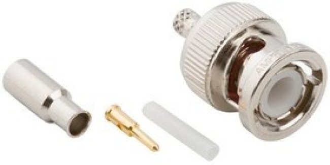 031-242-RFX, RF Connectors / Coaxial Connectors 3PC CRIMP PLUG 031-242-RFX, RF Connectors / Coaxial Connectors 3PC CRIMP PLUG