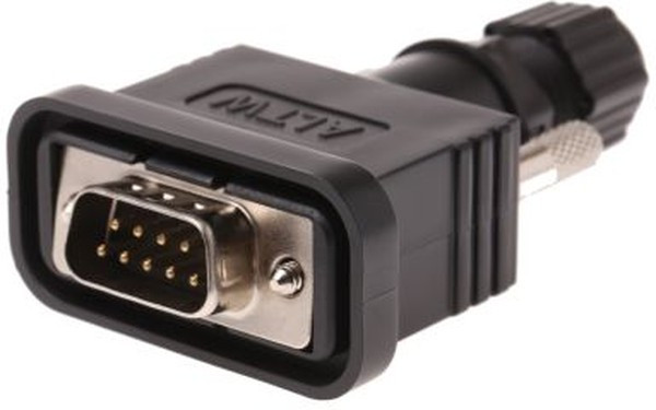 SDB-09BMMA-SL7001, SDB 9 Way Cable Mount D-sub Connector Plug