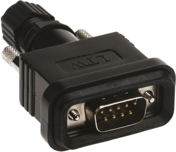 SDB-09BMMA-SL7001, SDB 9 Way Cable Mount D-sub Connector Plug