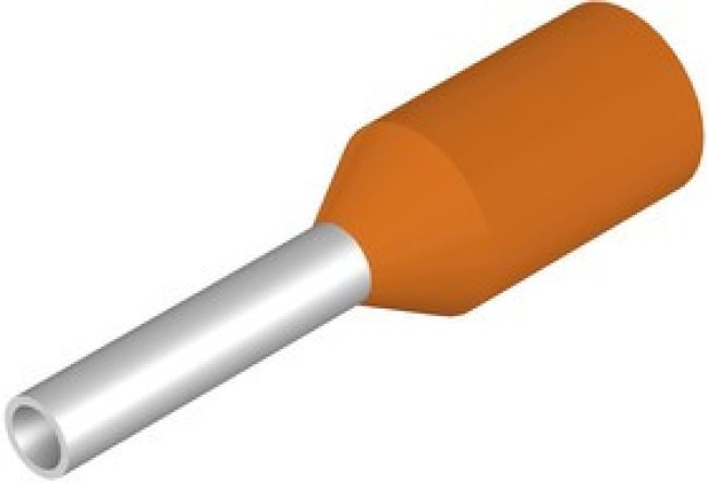 S3TL-H05-14WA, TERMINAL, WIRE FERRULE, 20AWG, SINGLE