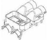 15475969, Automotive Connectors COV CONN CLIP CDT BLACK