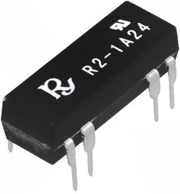 R2-1A24, Реле: герконовое, SPST-NO, Uобмотки: 24ВDC, 1А, макс.250ВDC, 10ВА