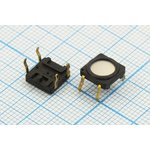 Тактовая кнопка, 8.0x 8.0x 2, алгоритм работы NO, контакты 4PF