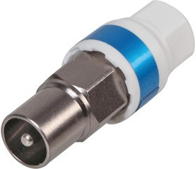 IECM-56 5.1, Разъем РЧ / Коаксиальный, Коаксиальный, Прямой Штекер, Поворотный, 75 Ом, RG6